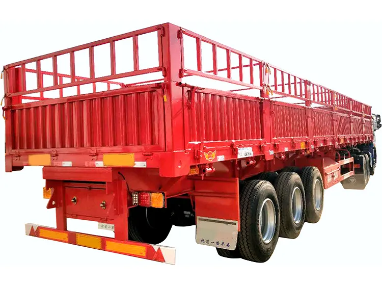 Poluprikolica damper sa bočnim učitavanjem